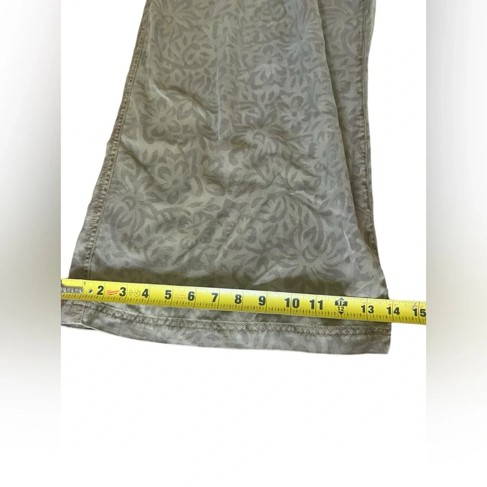 Anthropolgie Pilcro Paperbag Waist Drapey Green Trousers Size XL‎ NWT